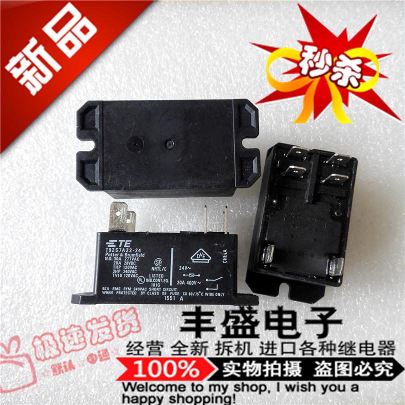 全新 T92S7A22-24 现货30A泰科T92P7A22-24 电磁继电器AC24V
