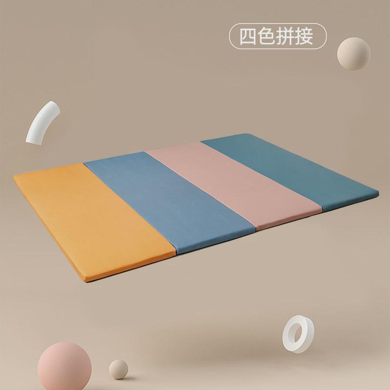 宝宝爬行垫榻榻米垫子海绵软垫儿童爬爬垫可折叠防水床垫游戏地垫