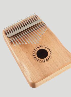 壁虎卡林巴箱式儿童初学者琴键拇指琴217音女生细便携乐器手指琴