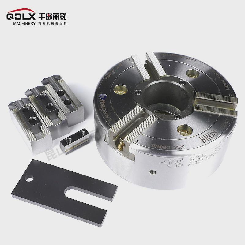 北川br06卡盘三爪液压卡盘日本北川br卡盘超高精度通孔大卡盘