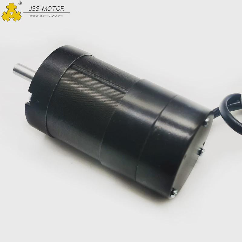 定制三士57bly圆形无刷电机驱动器一体机24v3000转直流无刷金电机