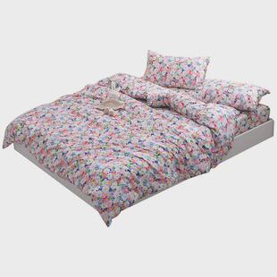 xyt好美少女心碎花100全棉被罩150x180x200x230被套单件纯棉公