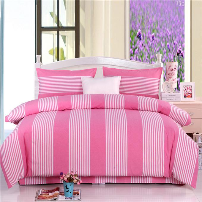 eq4f处理加厚老粗布床上用品床单被套双人单人学生宿舍四件套