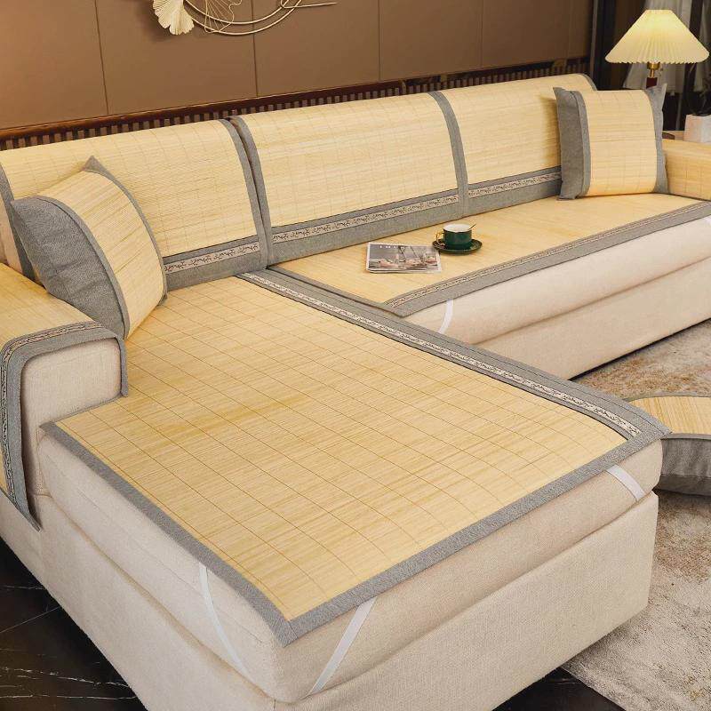 沙发垫夏季防滑竹席垫子夏天凉席坐垫清凉垫新款2024座垫光滑新品