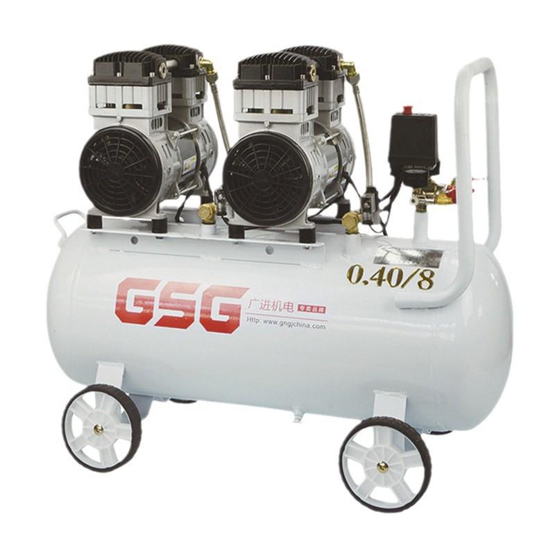 厂家批发活塞式空压机3000w静音工业70l汽保空压机喷漆打气泵