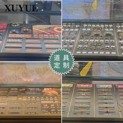 旭跃珠宝道具设计钻石玉器银饰金属黄金饰品展示架设计柜台首饰架
