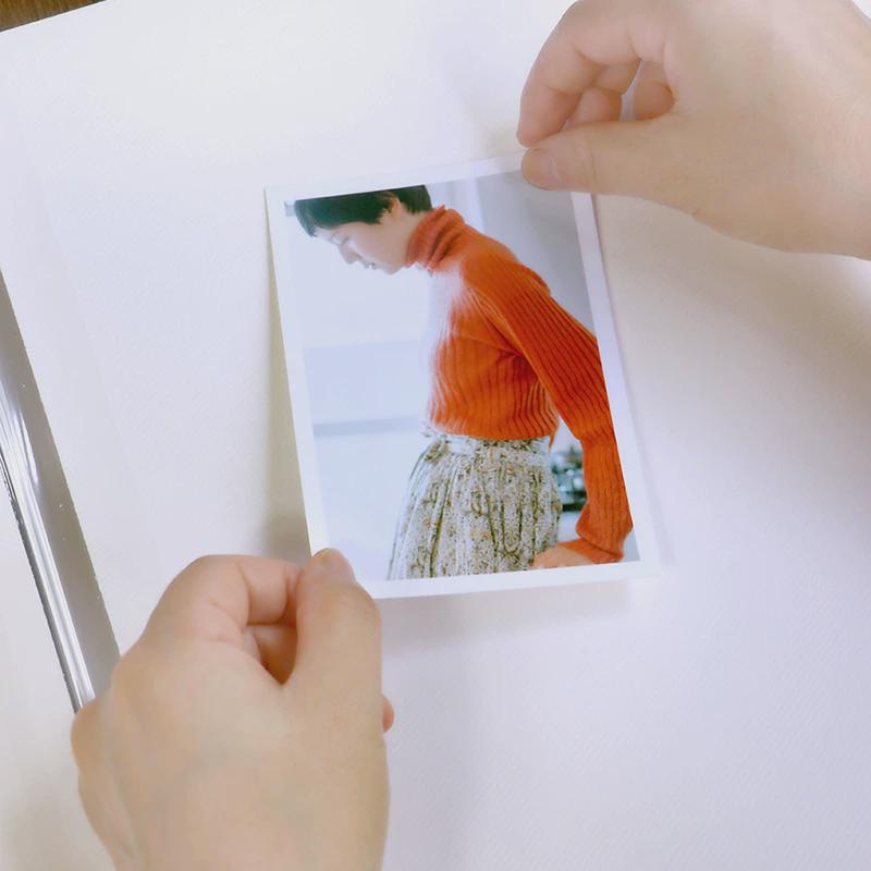 m2045寸6寸7寸复古风自粘式diy相册本情侣覆膜文艺影集家庭相簿