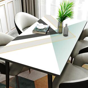 餐桌布pvc防水防油防烫免洗皮革餐桌垫家用茶几桌布垫子学生书桌