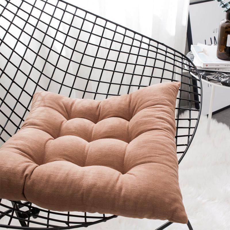 纯色榻榻米飘窗坐垫冬季办公室屁股现代简约座垫棉麻椅子垫子,居家布艺,椅垫,淘宝优惠券,粉丝福利购,淘宝优惠卷