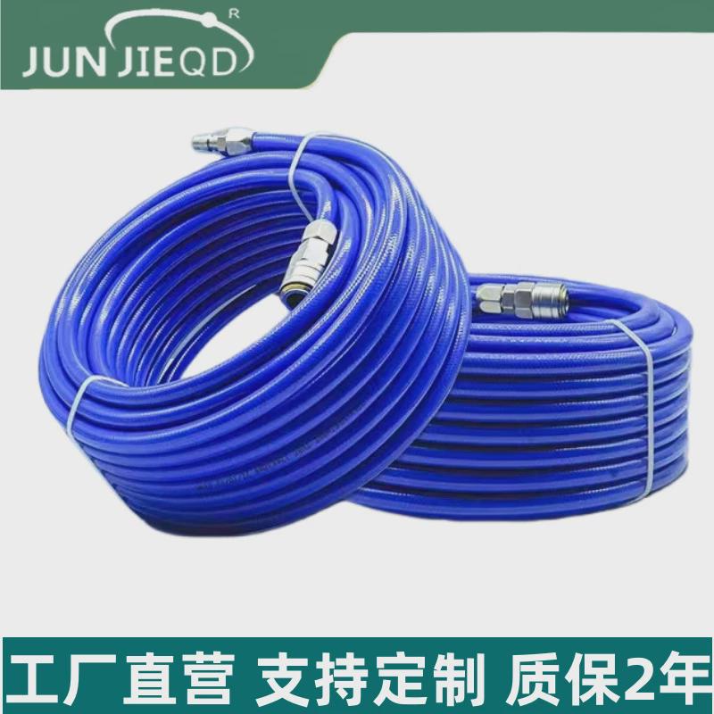 源头工厂pu8*5夹高压气管pu管纱pu10*6.5双层管三层管空压机软管