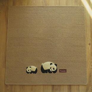 9zrt可水洗薄地毯正方形地垫电脑毯椅垫垫吊篮转椅梳妆台地毯刺绣