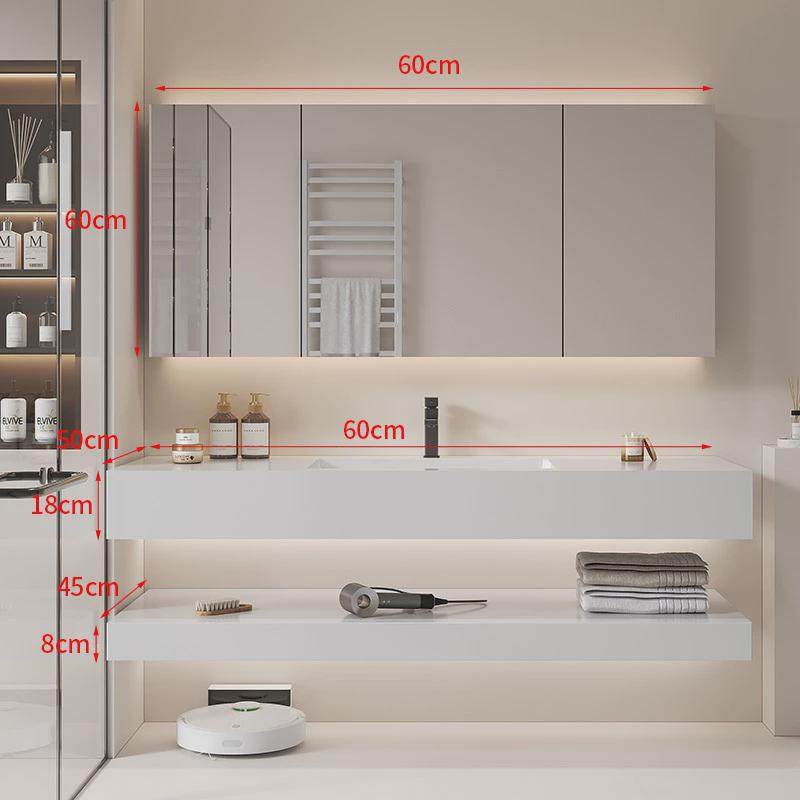 定制岩洗脸池双层无缝台盆浴室柜组合板壁挂式洗手台大理石洗漱台,家装主材,浴室镜,淘宝优惠券,粉丝福利购,淘宝优惠卷