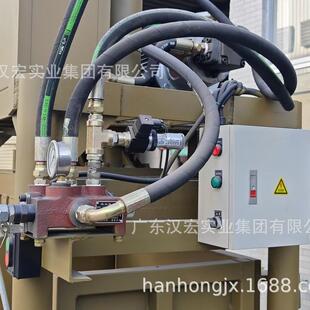 立式废塑料纸板液压打包机服装废料玉米秸秆自动打包机立式液压