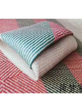 58c1纯手工编织草席传统可折叠草席老式蒲草席优级广东草席