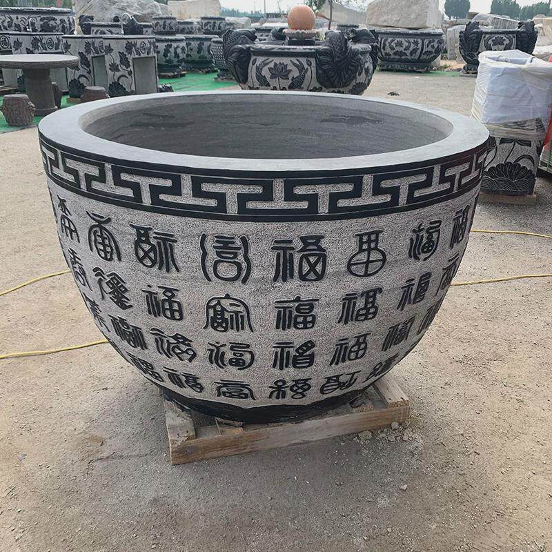 石雕鱼缸花盆青石水缸流水大型装饰荷花圆形鱼缸仿古摆件厂家,家居饰品,装饰摆件,淘宝优惠券,粉丝福利购,淘宝优惠卷