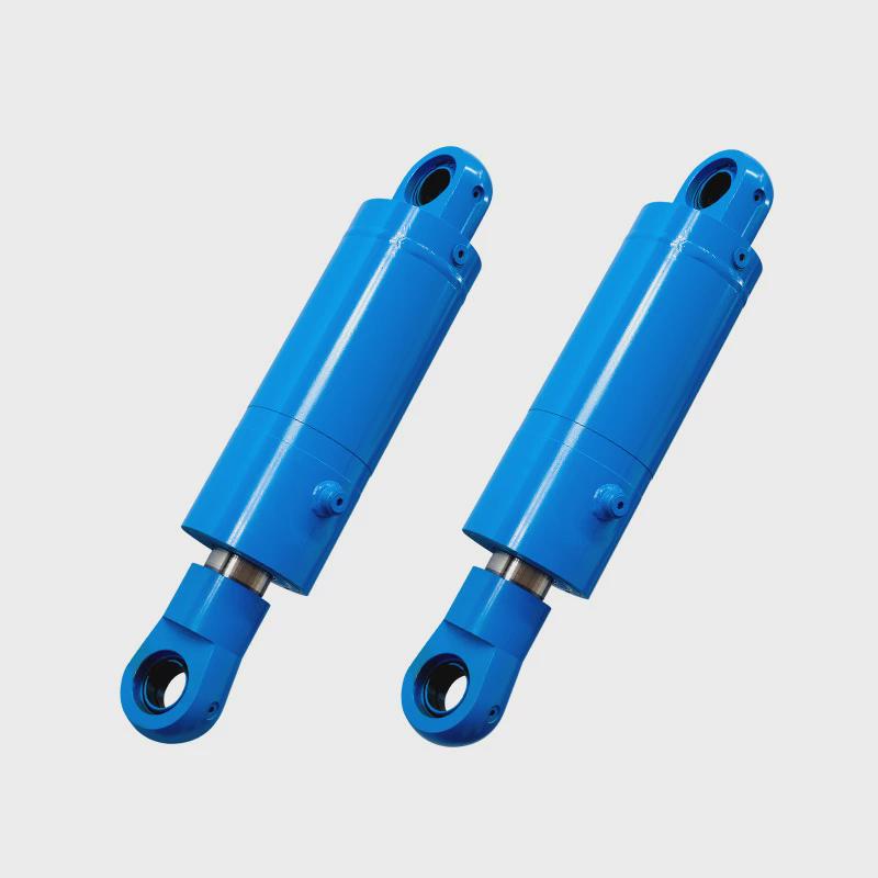 轻型液压系统工程机械伸缩式油缸单双向hsg液压油缸非标液压油缸