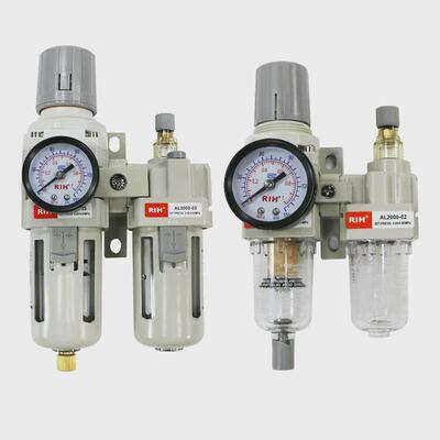 RIH瑞亨AC2010/3010-02/03油水分离器调压过滤器油雾器气动二联件