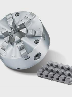 chandox台湾千岛卡盘op-206高速三爪中空油压夹头标准6寸液压卡盘