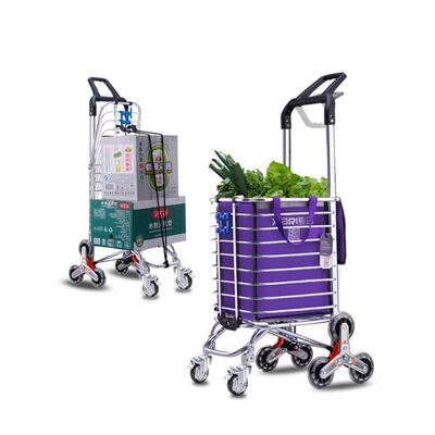 菜篮子手拉车便携式可折叠购物车菜篮拉杆车拉拉车买菜车手推车
