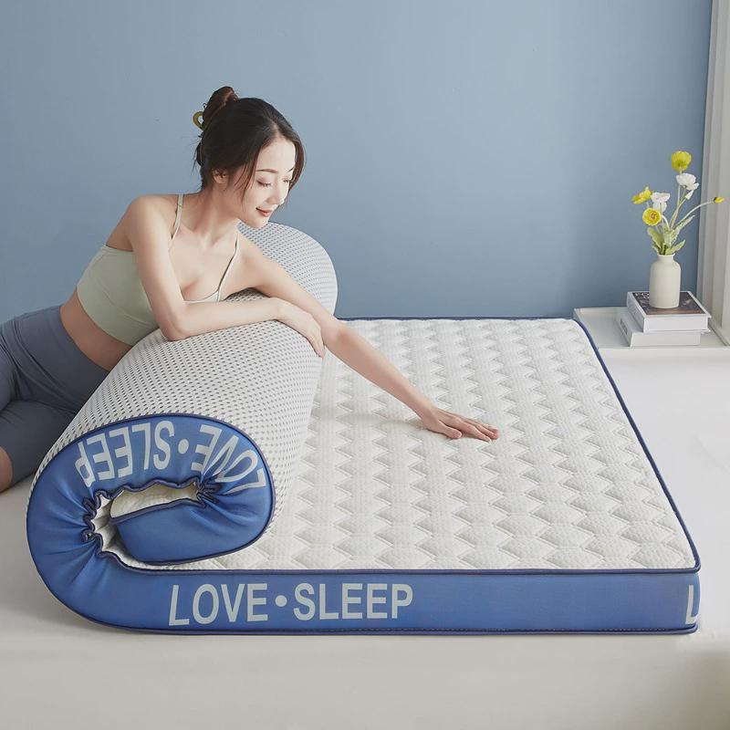 乳胶床垫寝室学生宿舍记忆家用榻榻米海绵垫上下铺褥子高密度单位