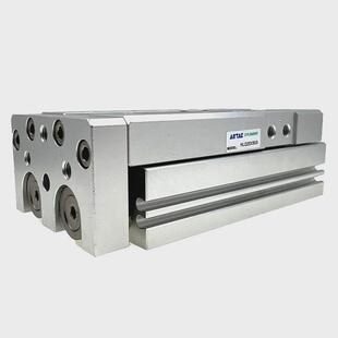 滑台客hlq精密亚德气缸hlq20/25x10/20/30/50/75/100/125/150sa