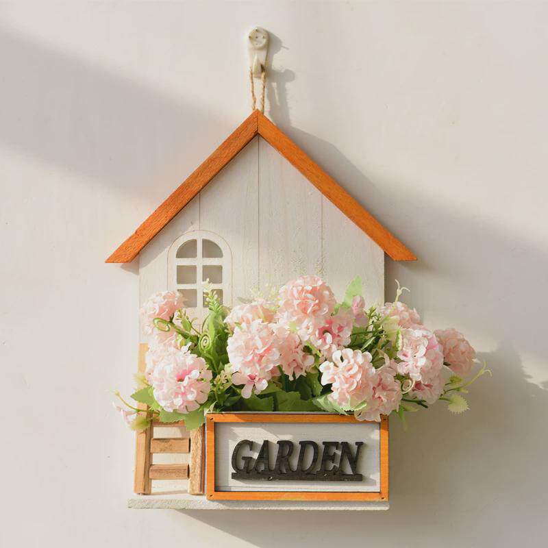 北欧室内房间墙面装饰挂花餐厅店铺墙壁墙上挂件客厅创意壁挂饰品