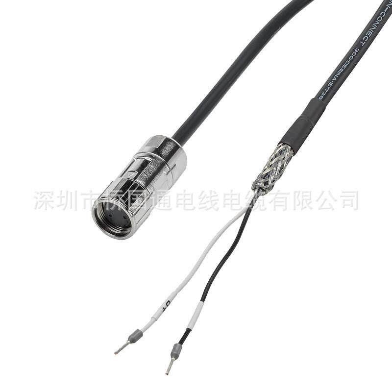 抱闸电缆用于0.05-1kw电机带接头6fx3002-5bl03黑色预制成品制动