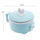 304不锈钢儿童碗防摔防烫温控宝宝辅食碗带盖饭盒小孩吃饭碗密封