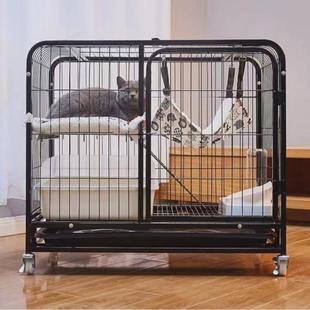 猫笼家用双层小猫咪别墅三四层特大号双层猫窝猫笼带厕所猫屋猫舍