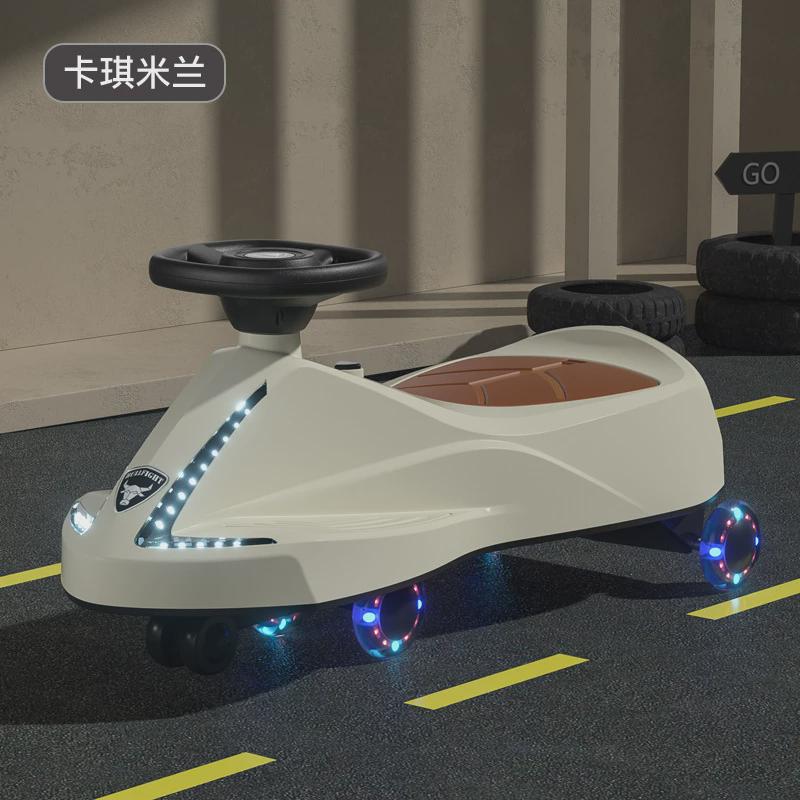 儿童新款滑行车1-3岁男女宝宝可带灯光音乐可防侧翻滑行扭扭车