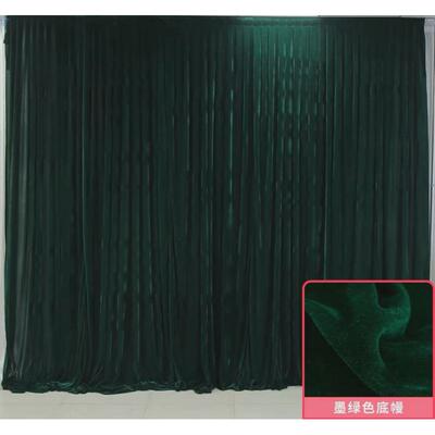 婚庆背景布幔纱幔金丝绒婚礼舞台场地布置墙面舞台幕布直播背景布