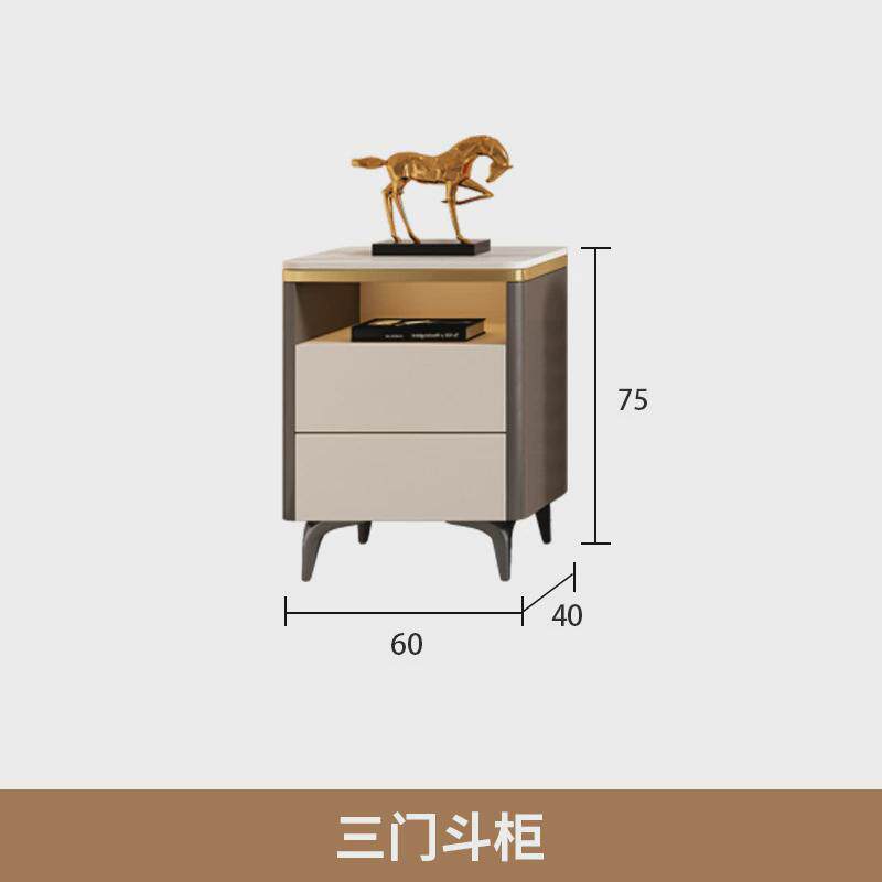 茶几电视柜组合套装地柜极简功夫茶几岩板储物电视柜客厅简易茶桌