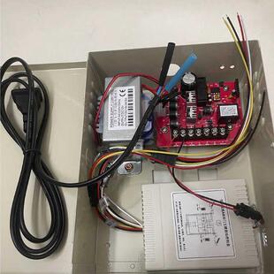 磁力锁不联网双门互锁控制器 二道门锁连动 AB门门禁控制系统