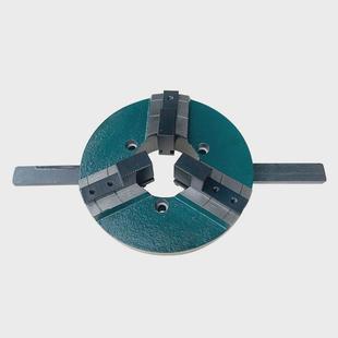 WP200快速焊接卡盘小型手动三爪卡盘200mm变位机卡盘厂家