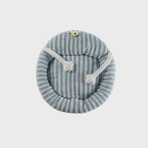 拥抱猫窝狗窝深度冬季睡眠猫睡袋加厚保暖小型犬狗床宠物窝