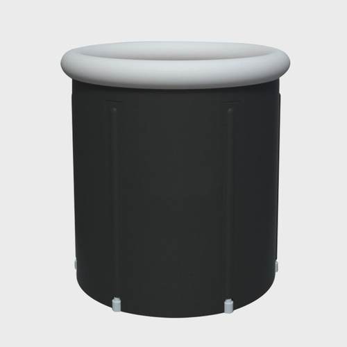 黑色泡澡桶折叠成人加厚洗澡泡澡浴缸家用折叠浴桶折叠冰浴桶冰桶