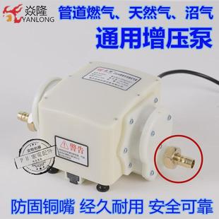 20W调速家用天然气增压泵沼气煤气增压器燃气加压泵 焱隆铜嘴款