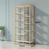 轻奢服装 店展示架美甲理发店展示柜展柜产品商用货架美容院置物架