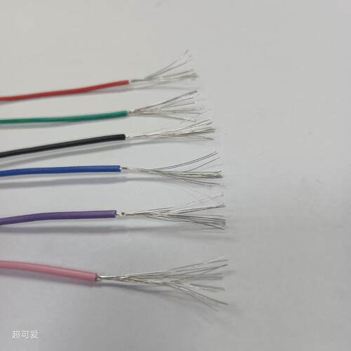 电子线直供电线ul1672-18awg白色厂家双层绝缘pvc电子线束厂家