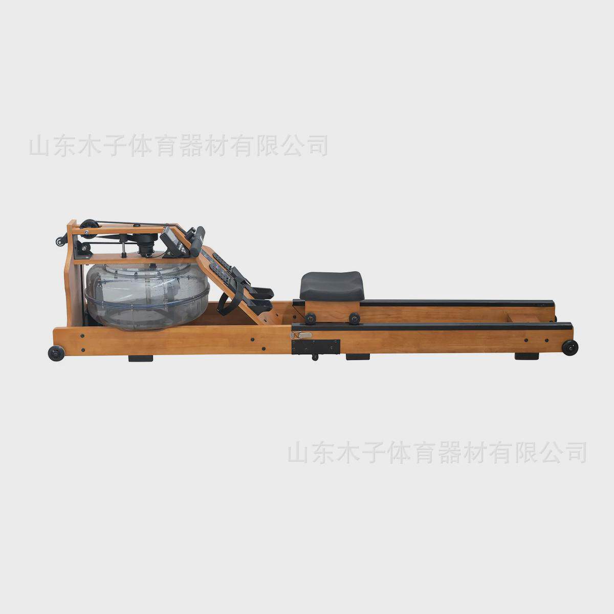 可折叠水阻划船机智能有氧运动静音家用健身器材划船水机商用划器