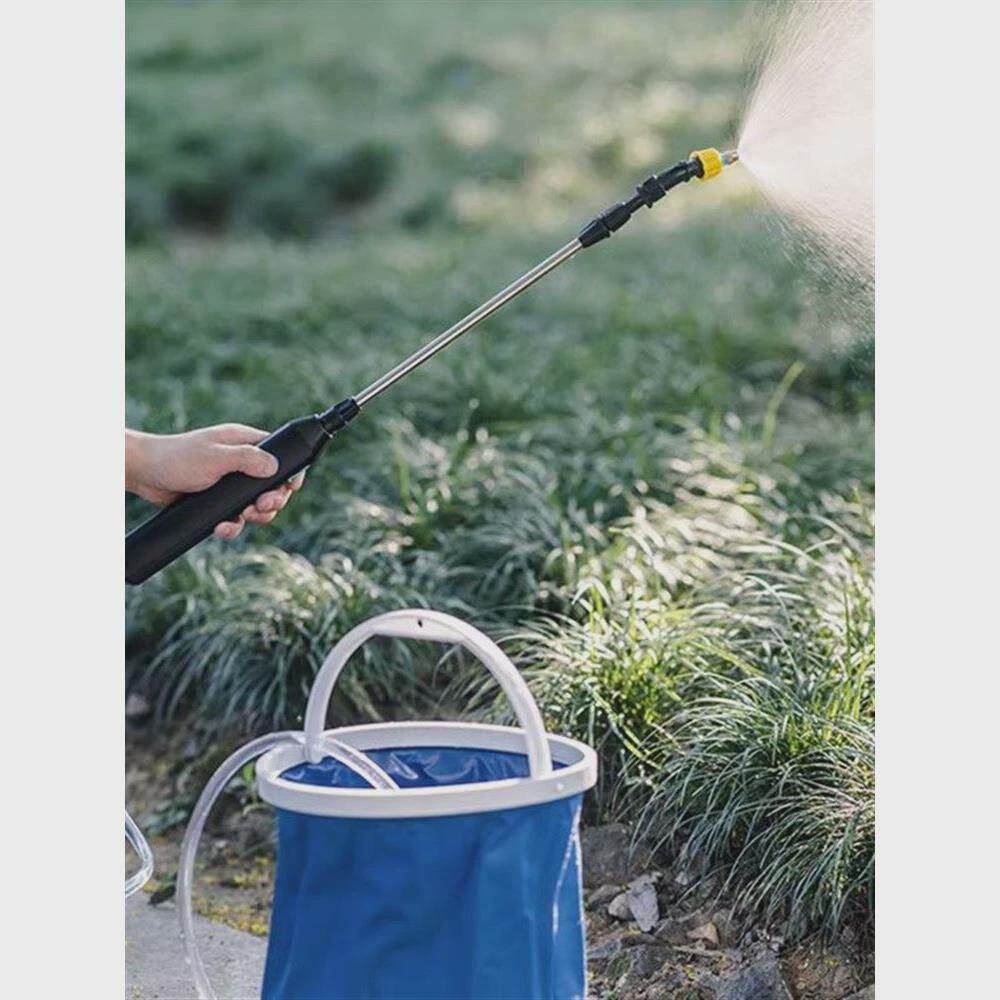 德国进口便携式全自动电动喷水枪可伸缩喷枪浇花充电式抽水消毒打