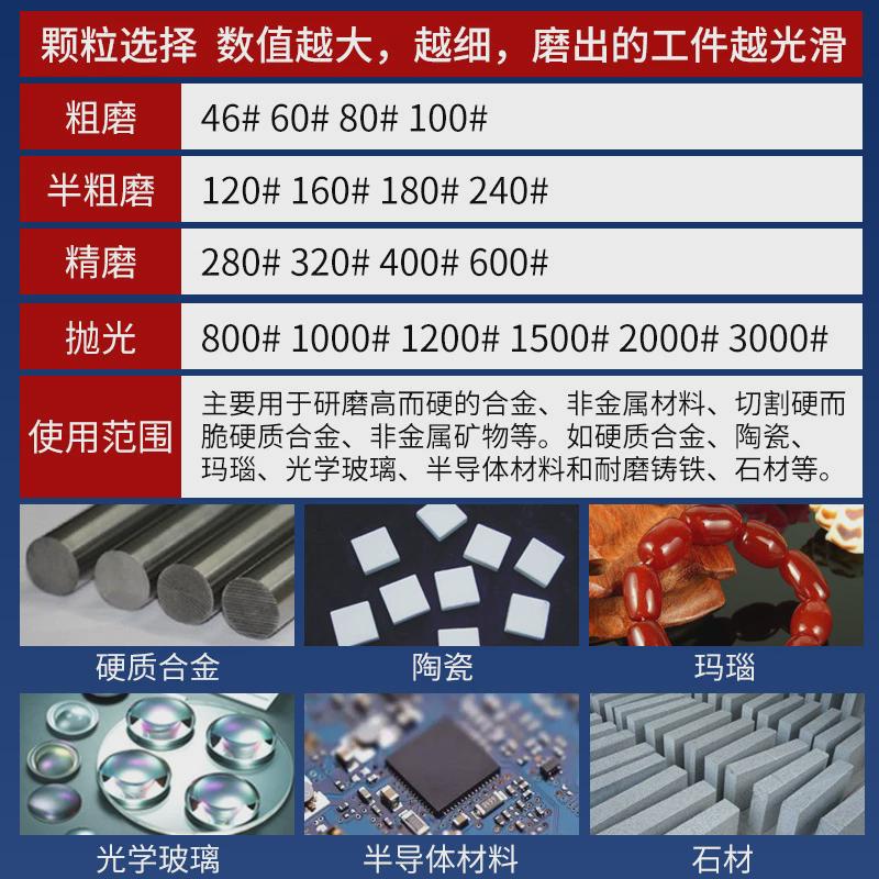 碗碗树脂金刚石砂轮型形磨片磨盘50/150万能磨刀机钨钢合金砂轮