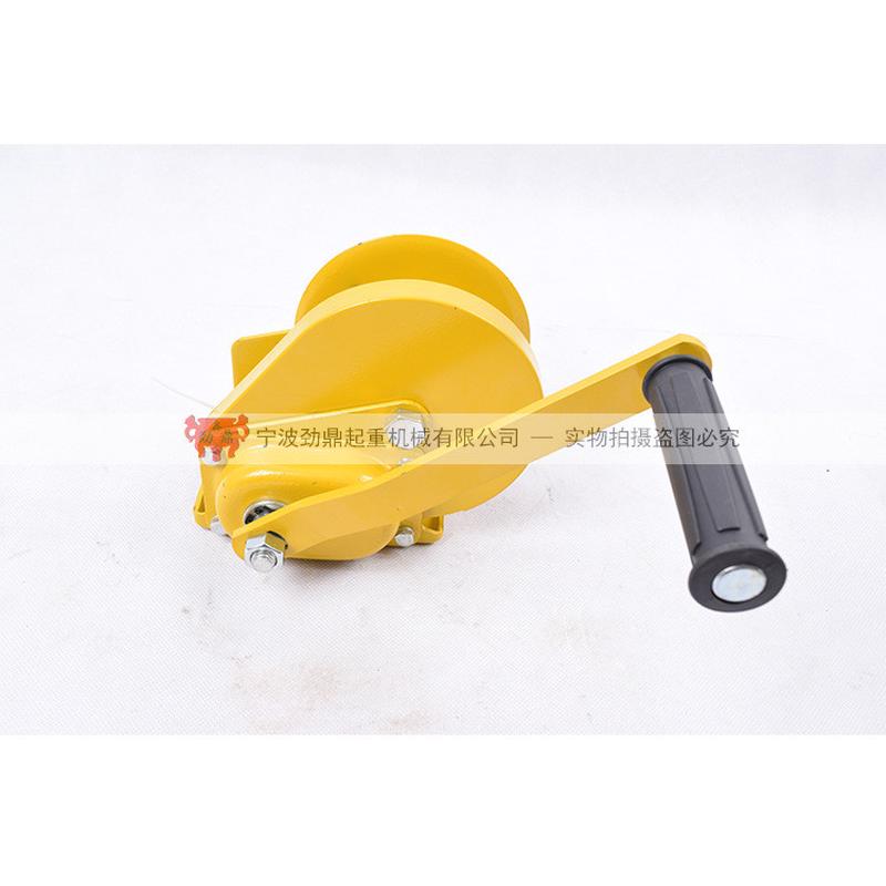手摇绞盘双向小型锁式自便携式卷扬机自动刹车手动绞车牵引机