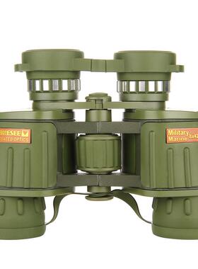 热销厂家直销新款高倍高清8x42大目镜军绿色旅游户外双筒望远镜