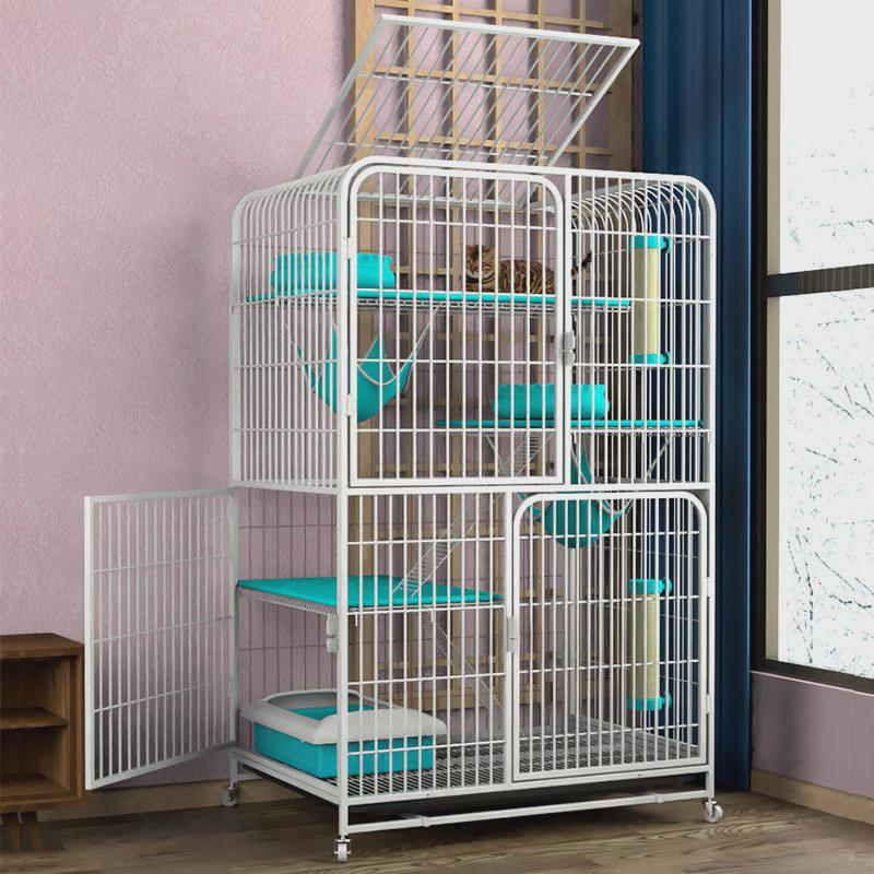 猫笼子二层三层四层猫别墅猫窝猫舍猫咪房子家用宠物笼子室内