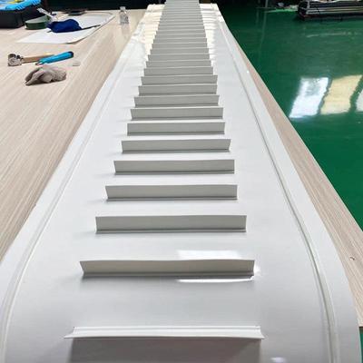 pu耐磨阻燃输送带流水线传送带工业橡胶皮带裙边板带升挡提