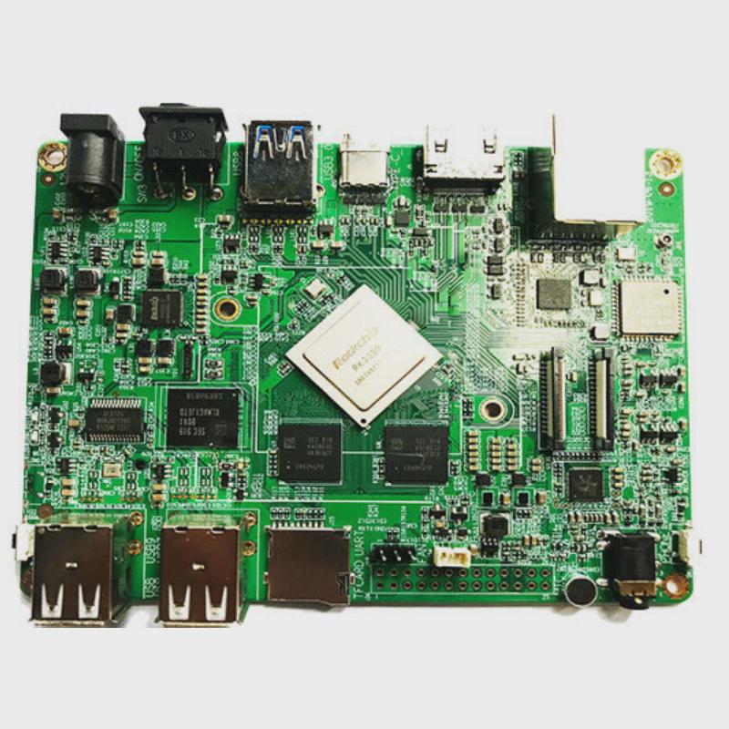 rk3399rk3576智能控制ai算法人脸识别商业显示工业一体互联主板