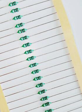 AL03070.25W色环电感121K/221K/471K/681K直插色码电感1/4W