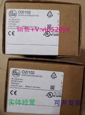 现货供应全新易福门O2I102激光镜头传感器021102