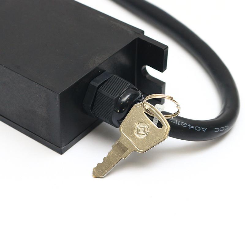 点阵显示扶梯钥匙开关盒扶梯壳体塑料自动人行道钥匙开关盒工厂